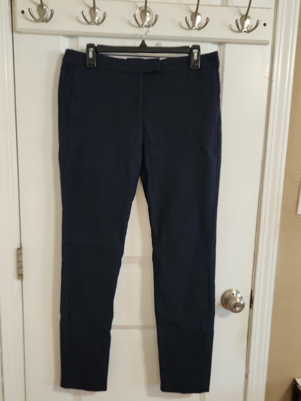 J. Crew Navy Stretch Skinny Pants